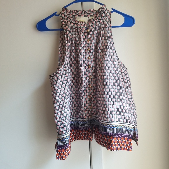 Anthropologie Tops - Anthropologie high neck blouse
